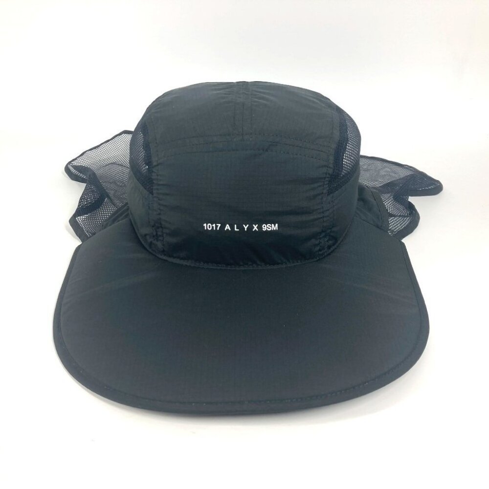 MONCLER ALYX collaboration hat hat bucket hat bob hat hat Nylon Black Unused - Picture 14 of 16